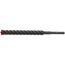 3/4" x 8" x 10" Rebar Demon SDS-Plus 4-Cutter Full Carbide Head Hammer Drill Bit