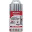 5-Piece SPEEDemon Red Granite Carbide-Tipped Hammer Drill Bit Set