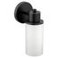Iso Matte Black 1 Globe Bath Light, DN0761BL