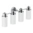 Iso Chrome 4 Globe Bath Light, DN0764CH