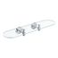 Iso Chrome Vanity Shelf, DN0790CH