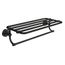 Iso Matte Black Towel Shelf, DN0794BL
