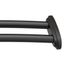 Matte Black Adjustable Curved Shower Rod, Dn2141bl