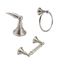 Sage 3 Piece Towel Bar, Towel Ring Kit, DN6893BN (Brushed Nickel)