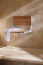 Teak Folding Shower Seat (Aluminum), DN7110