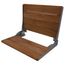 Teak Folding Shower Seat (Aluminum), DN7110