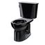 CST785CEF#51 Drake Transitional 2-Piece Round 1.28 GPF Universal Height Tornado Flush Toilet (Ebony)