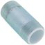 1-1/2" x 4" Galvanized Steel Dielectric Nipple w/ Pex Insulator