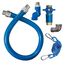 3/4" x 36" Blue Hose, Safety Quik, Swi, 1675KITCFS36