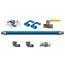 3/4" x 48" Deluxe Posi-set Gas Hos, 1675KIT48PS