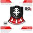 1-1/4" AMPED Demo Demon Universal Fit Carbide Teeth Oscillating Blade for General Purpose Cuts (10-Pack)