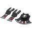 Universal Fit Bi-Metal Oscillating Blade Set (3-Piece)