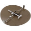 10" Steel Butterfly Damper (Brown)