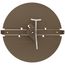 10" Steel Butterfly Damper (Brown)