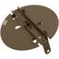 6" Steel Butterfly Damper (Brown)