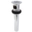 6" Open Grid Top PO Plug Tailpiece (Chrome Plated)
