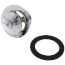 1-1/2" Chrome Plated Lift & Turn Bath Drain (Zinc Body)