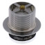 1-1/2" Chrome Plated Zinc Toe Touch Bath Drain