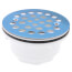 2" PVC Shower Stall Drains w/ Receptor Base Stainless Steel Strainer