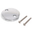 Two-Hole Overflow Plate w/ Screws