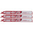 9" Steel Demon Carbide-Tipped Reciprocating Blades for Medium Metal Cutting (3 PK)