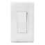 Decora Electronic Low Voltage, dimmable LED and CFL Rocker-Slide Dimmer (120V)