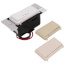 Decora Rocker-Slide Quiet Fan Speed Control - White, Light Almond, Ivory (3-Way, 1.5A, 120V, 1P)