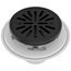 4" Tile-in Round Shower Drain (Matte Black), DT061411-BL