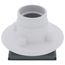 4" Tile-in Square Shower Drain (Matte Black), DT062412-BL