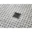 4" Tile-in Square Shower Drain (Matte Black), DT062412-BL