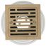 4" Tile-in Square Shower Drain (Champagne Bronze), DT062412-CZ
