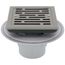 4" Tile-In Square Shower Drain (Polished Nickel), DT062412-PN