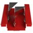 DT15C 1.5" Cut-Off Duct Board Cutting Tool (Red)