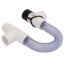3/4" Drain Trap Kit - PVC U-Trap w/ Cleaning Brush 