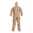 Tychem 5000 C3122T Disposable Chemical Resistant Coveralls w/ Zipper Closure, Tan, X-Large (Pack of 6)