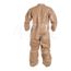 Tychem 5000 C3125T Disposable Chemical Resistant Coveralls w/ Storm Flap, Tan, X-Large (Pack of 6)