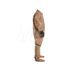 Tychem 5000 C3184T Coverall w/ Collar, Attached Dual Layer Gloves, Socks w/ Outer Boot Flaps, Double Storm Flap; Hook and Loop, Tan, Medium (Pack of 6)