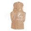 Tychem 5000 C3651T Hood, Extends Over Chest, Hook and Loop Waist Closure, Tan (Pack of 6)