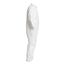 Tyvek IsoClean IC181S Disposable Chemical Resistant Coveralls w/ Zipper Closure, White, Small (Pack of 25)