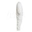 Tyvek IsoClean IC182B Coverall w/ Bound Neck, Raglan Sleeves, Covered Elastic Wrists and Ankles, Zipper, White, 3X-Large (Pack of 25)