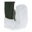Tyvek IsoClean IC461S Shoe Cover, PVC Sole, 5in High, Elastic Opening, Elastic Toe, White, Medium (150 Pairs)