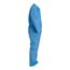 ProShield 10 PB120S Coverall w/ Collar, Open Wrists and Ankles, Storm Flap, Blue, X-Large (Pack of 25)