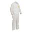 ProShield 10 PB120S Coverall w/ Collar, Open Wrists and Ankles, Storm Flap, White, 3X-Large (Pack of 25)