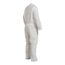 ProShield 10 PB120S Coverall w/ Collar, Open Wrists and Ankles, Storm Flap, White, Large (Pack of 25)