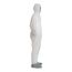 ProShield 10 PB122S Coverall w/ Standard Hood, Elastic Wrists, Attached Skid-Resistant Boots, Storm Flap, White, 2X-Large (Pack of 25)