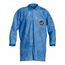 ProShield 10 PB212S Lab Coat w/ Collar, Front Snap Closure, 2 Pockets, Blue, X-Large (Pack of 30)