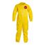 Tychem 2000 QC120S Disposable Chemical Resistant Coveralls w/ Zipper Closure, Yellow, 2X-Large (Pack of 12)