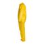 Tychem 2000 QC120S Disposable Chemical Resistant Coveralls w/ Zipper Closure, Yellow, 3X-Large (Pack of 12)