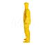 Tychem 2000 QC122S Disposable Chemical Resistant Coveralls w/ Zipper Closure, Yellow, X-Large (Pack of 12)