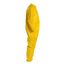 Tychem 2000 QC125S Coverall w/ Collar, Elastic Wrists and Ankles, Storm Flap, Yellow, 4X-Large (Pack of 12)